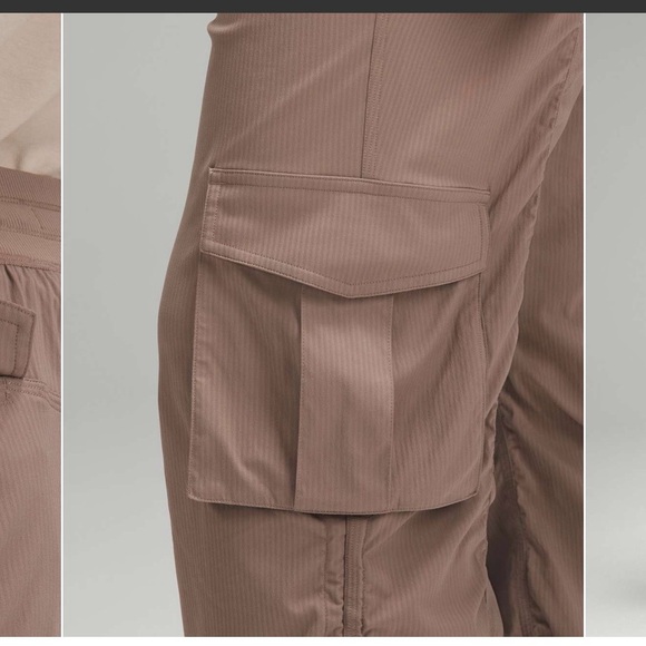 Lululemon Dance Studio Relaxed-Fit Mid-Rise Cargo Pant Taupetastic Size XXS - Picture 5 of 15